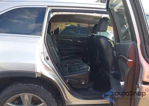 2015 Toyota Highlander Limited V6 from USA, damaged, VIN 5TDDKRFH0FS114972